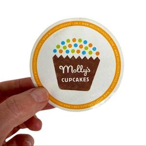 Molly’s Cupcakes Logo Sticker